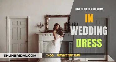 Wedding Dress: Bathroom Strategies for Brides