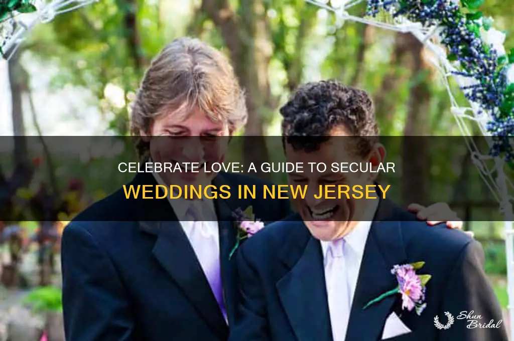 how to gperform a secular wedding in nj