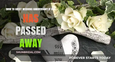 Honoring Love Beyond Life: Anniversary Greetings for a Deceased Partner