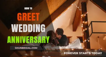 Celebrate Love: Creative Ways to Greet a Wedding Anniversary