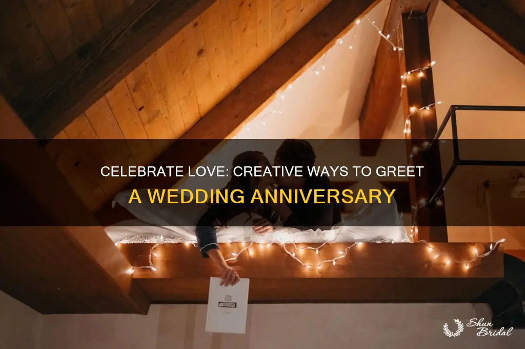 how to greet wedding anniversary