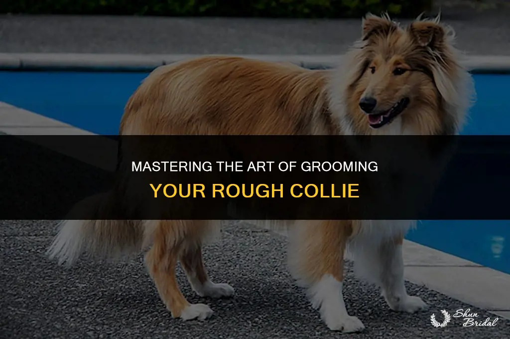 how to groom a collie rough