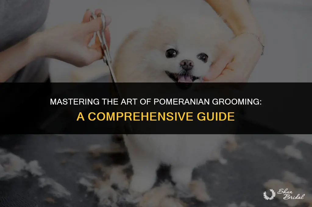how to groom pomeranian