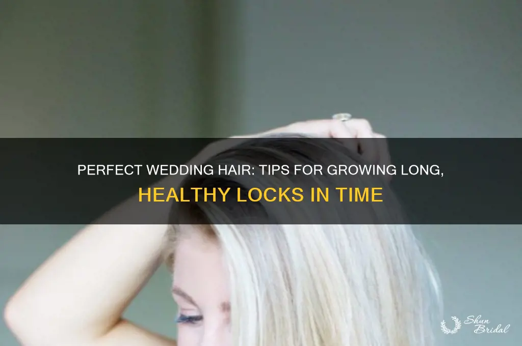 how to grow hair for wedding