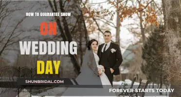 Ensuring a Winter Wonderland: Tips for a Snowy Wedding Day