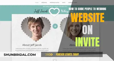 Guide Wedding Guests to Your Website: Invite Tips and Tricks