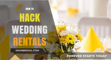 Creative Ways to Save Big on Wedding Rentals and Decor