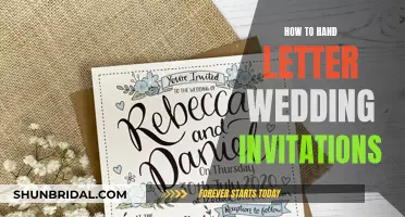 Hand-Lettering Wedding Invites: A Beginner's Guide to Calligraphy