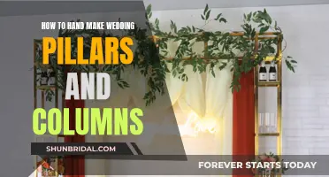 Handcrafting Wedding Columns: A Guide to DIY Pillars