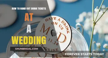 Creative Ways to Distribute Drink Tickets at Your Wedding Reception
