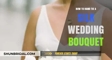 Elegant Hand-Tied Silk Wedding Bouquet: A Step-by-Step DIY Guide