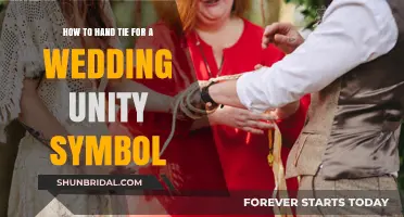 Hand-Tying Techniques for a Meaningful Wedding Unity Symbol