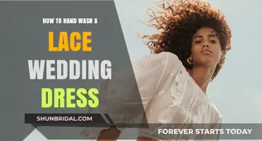 Hand-Washing Your Lace Wedding Dress: Step-by-Step Guide