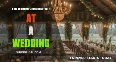 Mastering the Bochrim Table: Tips for a Smooth Wedding Experience