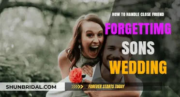 Navigating Friendship Challenges: When a Close Friend Forgets Your Son’s Wedding