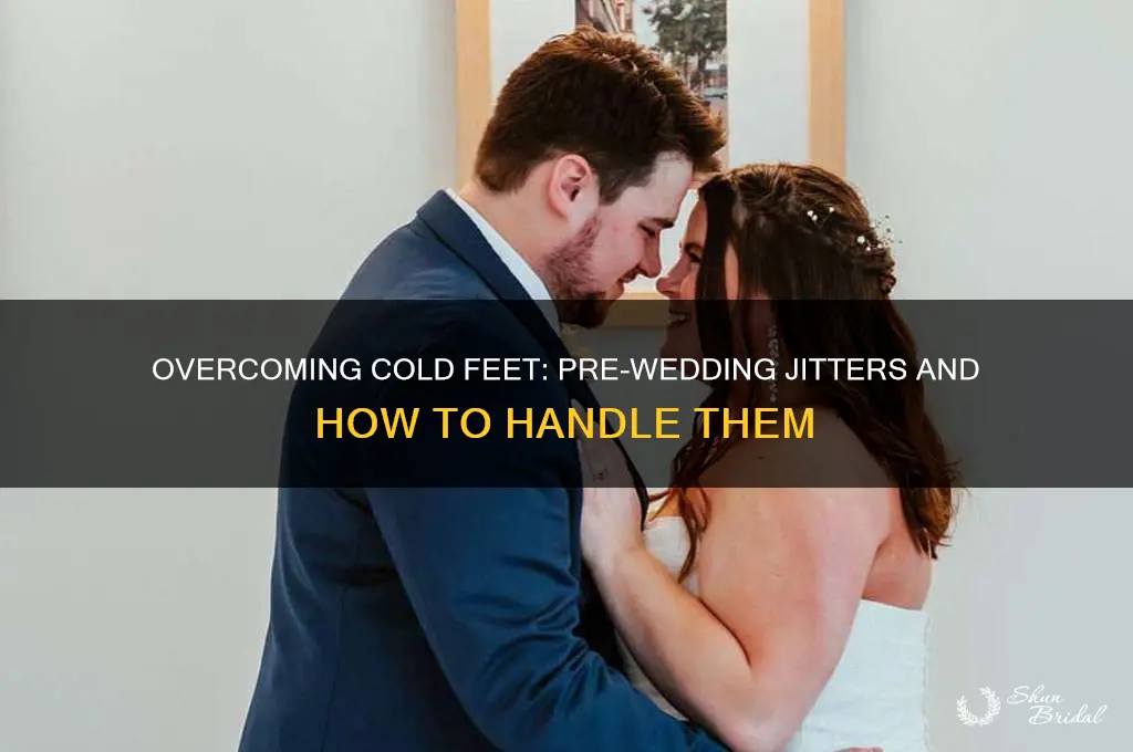 how to handle cold feet before wedding