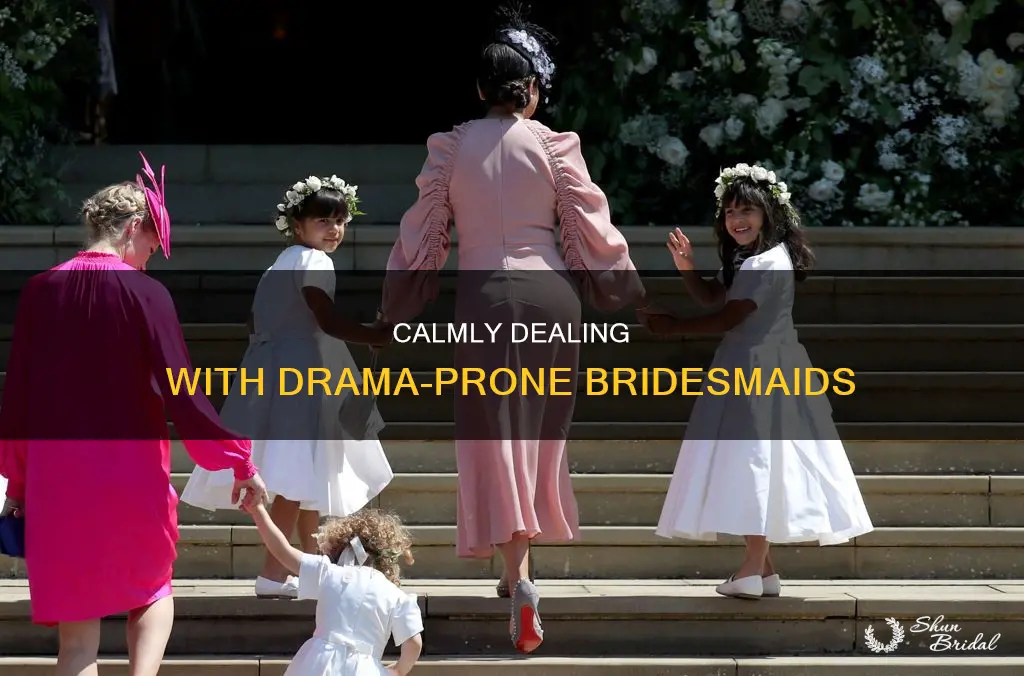 how to handle drama bridesmaids