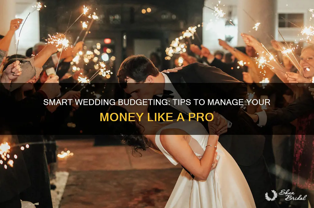how to handle money for wedding