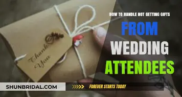 Handling Wedding Gift Absence: Graceful Tips for Disappointment-Free Celebrations
