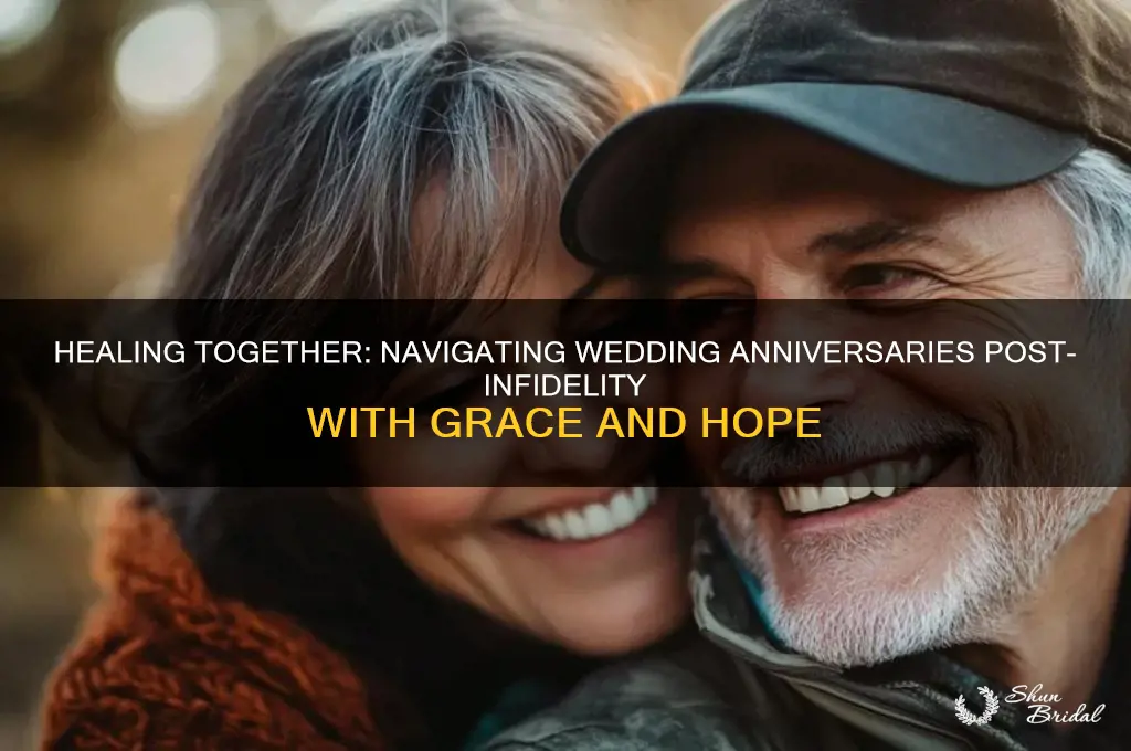 how to handle wedding anniversary after infidelity