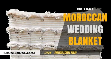 Elegant Tips for Hanging Your Moroccan Wedding Blanket with Style