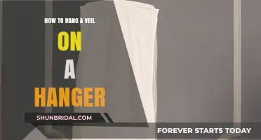 Effortless Veil Storage: A Simple Guide to Hanging Your Veil on a Hanger