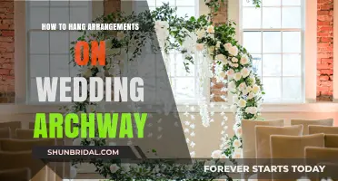 Elegant Wedding Arch Decor: Hanging Floral Arrangements Like a Pro