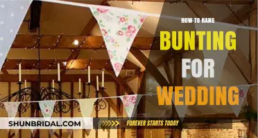 Elegant Wedding Bunting: Simple Steps to Hang with Style and Ease