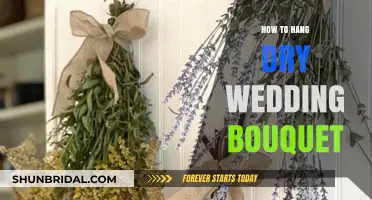 Preserving Your Wedding Bouquet: A Step-by-Step Guide to Hang Drying