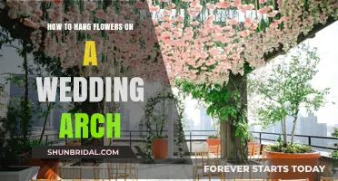 Creative Ways to Adorn Your Wedding Arch with Flowers