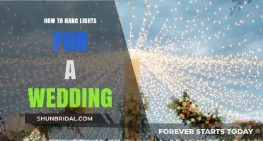 Elegant Wedding Lighting: A Step-by-Step Guide to Hanging Lights