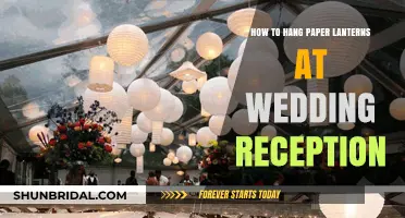Paper Lanterns: Hanging Guide for Wedding Bliss
