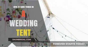 Creative Wedding Tent Decor: Hanging Tips for a Stunning Celebration