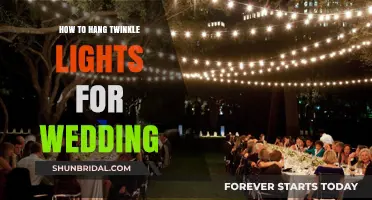 Elegant Twinkle Lights: A Step-by-Step Guide for Your Wedding Decor