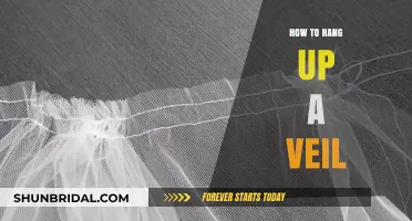 Mastering the Art of Hanging Your Veil: A Step-by-Step Guide