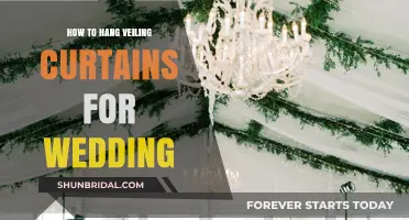Elegant Veiling Curtains: A Step-by-Step Guide for Wedding Decor