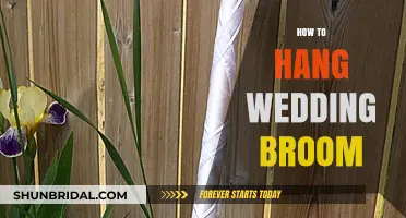 Elegant Wedding Broom Hanging: A Step-by-Step Guide for Your Big Day