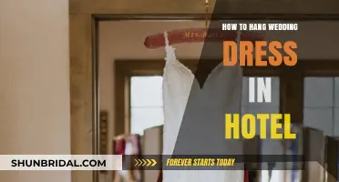 Hanging Your Wedding Dress in a Hotel: A Step-by-Step Guide