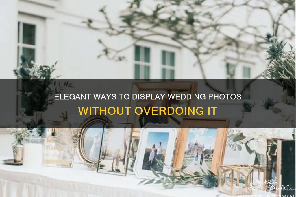 how to hang wedding pictcute without looking like narsasist