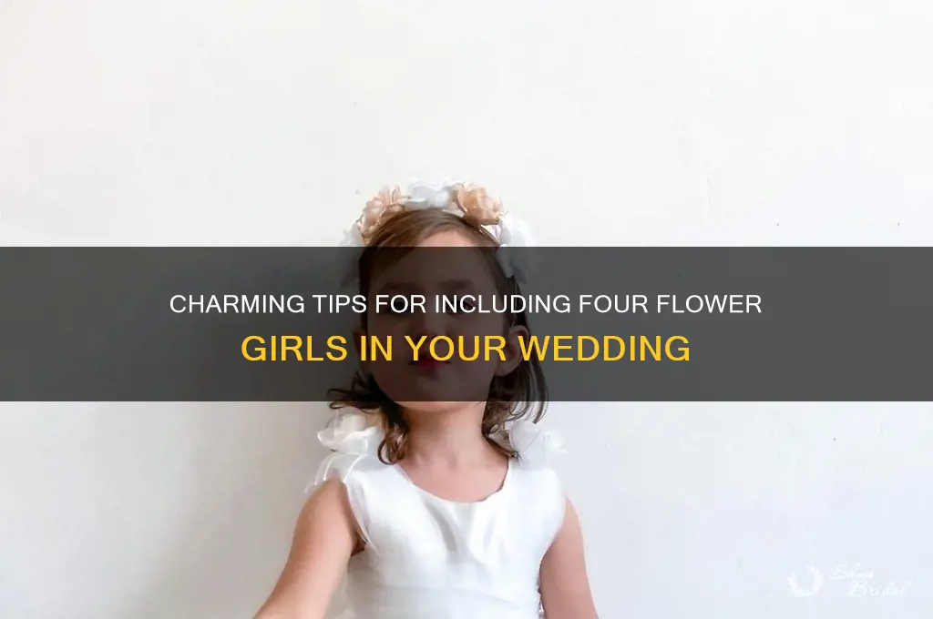 how to have 4 flower girls