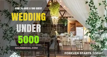 Budget-Friendly Bliss: Planning an Intimate 100-Guest Wedding Under $5,000