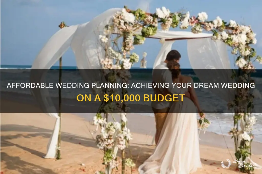how to have a 10000 wedding budget