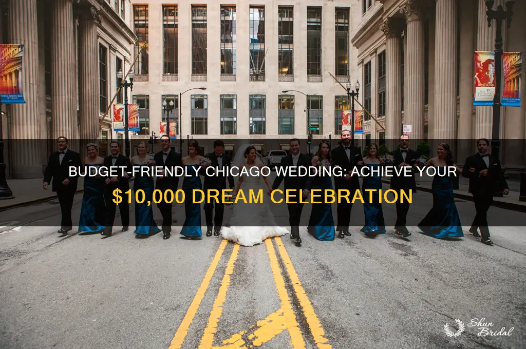 how to have a 10000 wedding in Chicago
