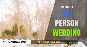 Intimate Celebrations: Planning a Perfect 20-Person Wedding Effortlessly
