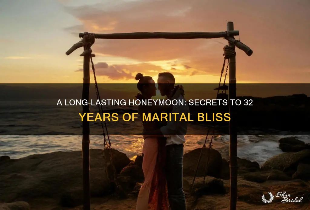 how to have a 32 year honeymoon