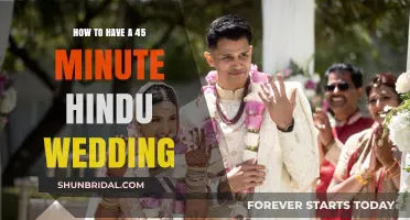 Efficient Hindu Wedding: 45-Minute Sacred Celebration Guide
