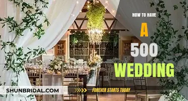 Budget-Friendly Bliss: Planning a $500 Wedding on a Shoestring