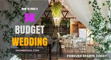 Affordable Dream Wedding: Smart Tips for a $5K Celebration