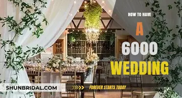 Budget-Friendly Bliss: Planning Your Dream Wedding for Under $6,000