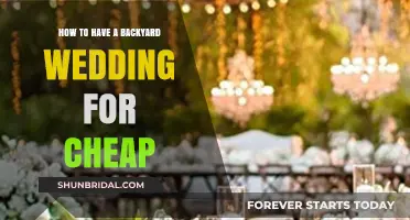 Budget-Friendly Backyard Wedding: Tips for an Affordable, Intimate Celebration
